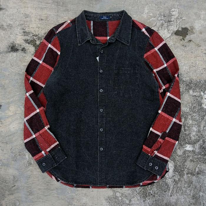 Flannel tebal unik items urban research not uniqlo hnm zara