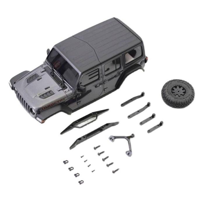 Kit Kerangka Bodi Mobil RC untuk Kyosho Mini-z 4X4 JEEP Wrangler