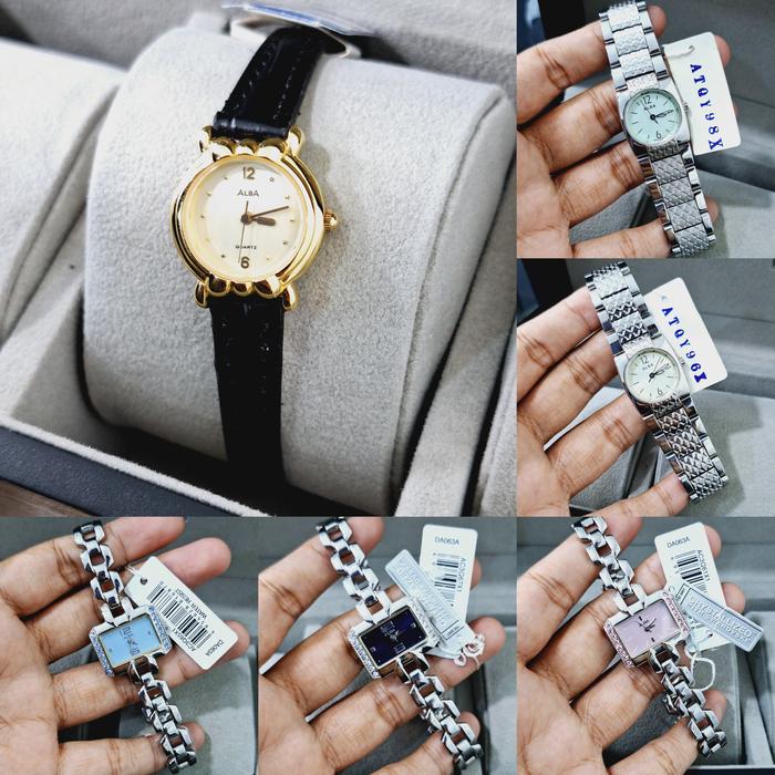JAM TANGAN WANITA ALBA ANALOG STAINLESS STEEL ORIGINAL | ARLOJI WANITA ORIGINAL