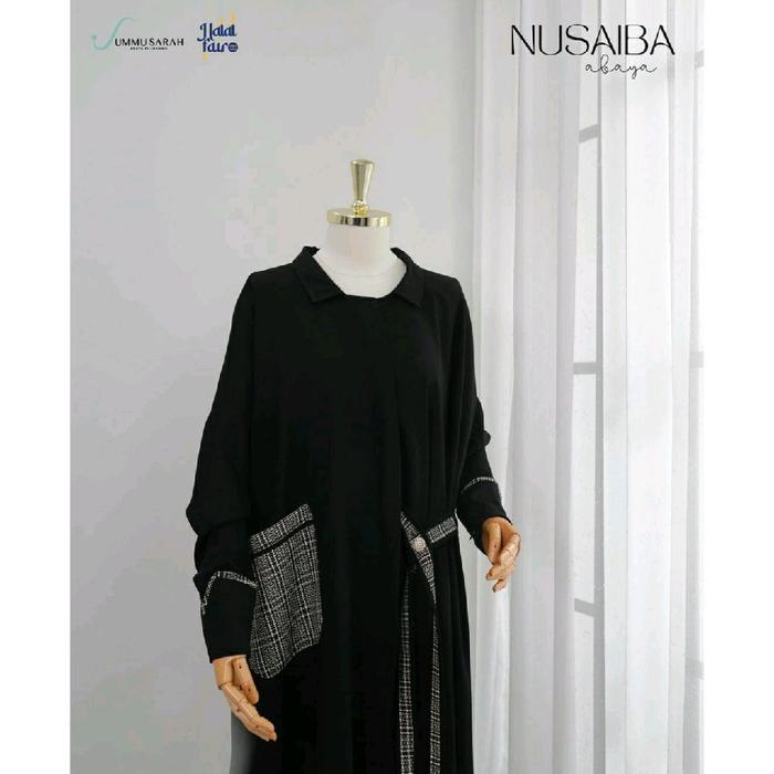 Preloved Nusaiba Abaya Beige XL Ummu Sarah @ummusarah_id