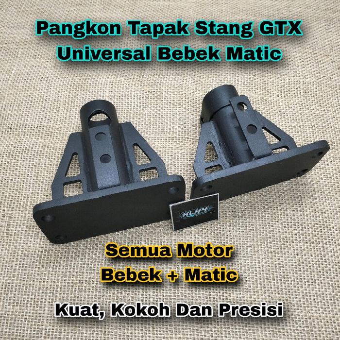 Dudukan Stang RBT GTX Pangkon Stang Universal Motor Bebek Matic Model Terbaru Presisi PNP