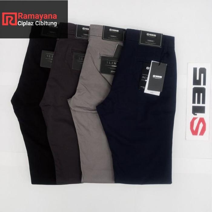 *.*- S135 Celana Chinos Pria Original Slim Fit / Ramayana Cibitung ( )