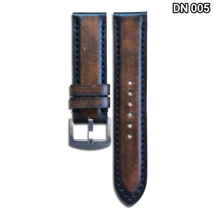 STrap Jam Tangan Kulit Asli Sapi Brushoff Kode DN005 Tampilan Mewah dan Unik Cocok untuk Pria dan Wa