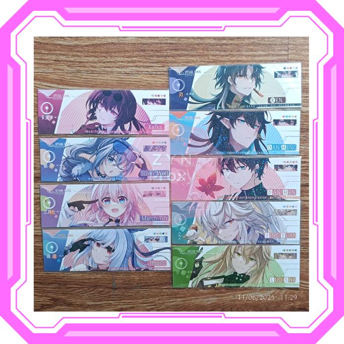READY STOCK HONKAI.STAR RAIL HSR [Fanmerch] Ticket