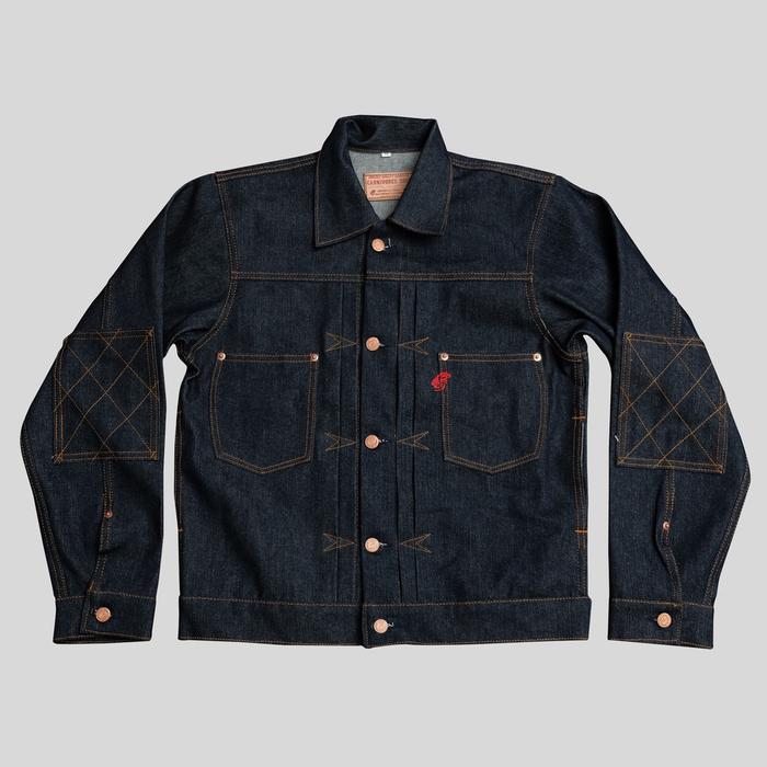 Carnivores Soul - Victory 15 Oz Double Elbow Denim Jacket