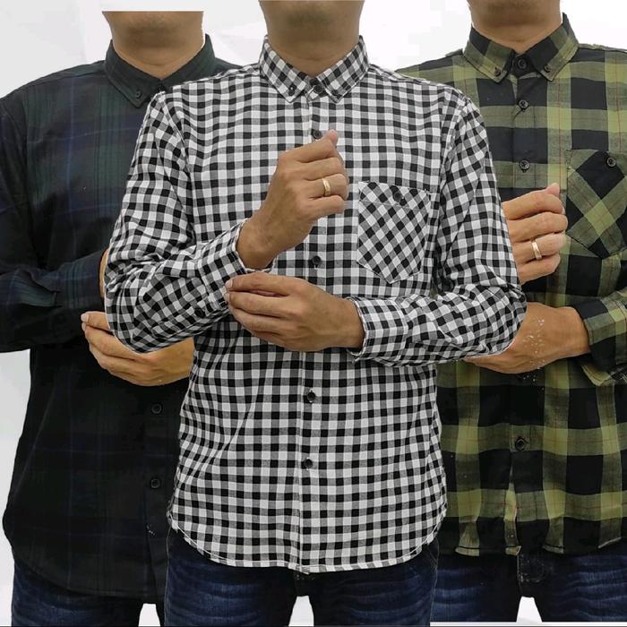 F2D DISTRO size M- XL KEMEJA PANJANG FLANEL Woll PRIA / KEMEJA PANJANG FLANEL PREMIUM / KEMEJA FLANE