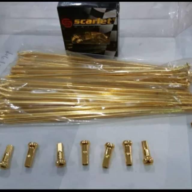 new jari jari ruji motor honda crf 150l supermoto ring 17 klx ring 17 / ukuran jumbo 9 mm tebal besa
