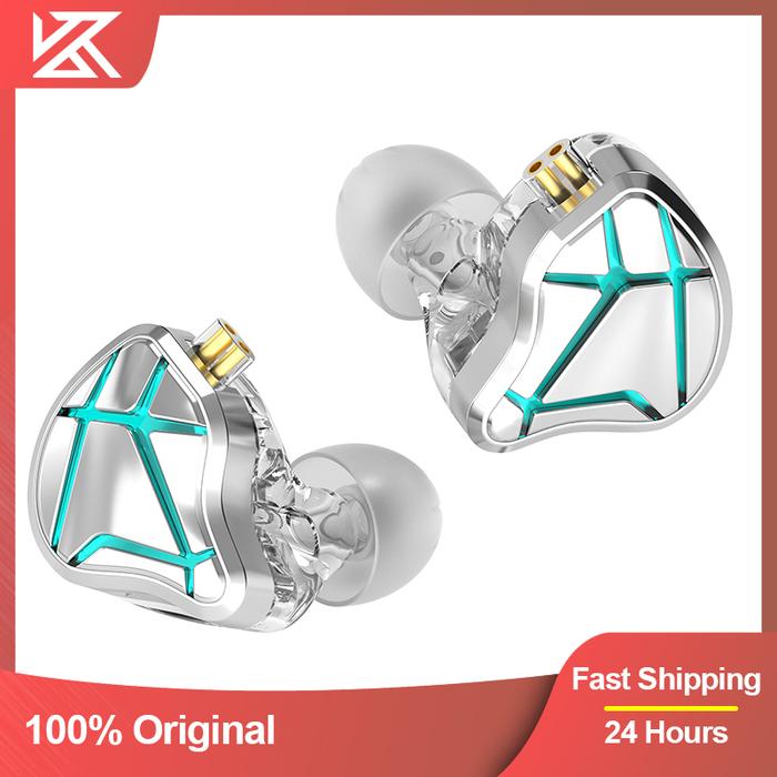 KZ ESX Metal Wired Earphone 12MM Huge Dynamic Headset With Microphone