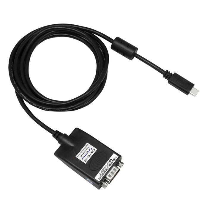 Type C to RS232 DB9 Serial Cable COM Converter 1.5M Chip FTDI FT232