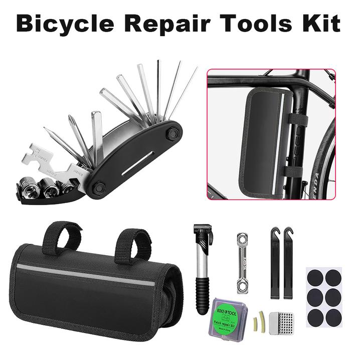 Bicycle Repair Tools Kit Bicycle Repair Tools Kit Pump Tire Patch