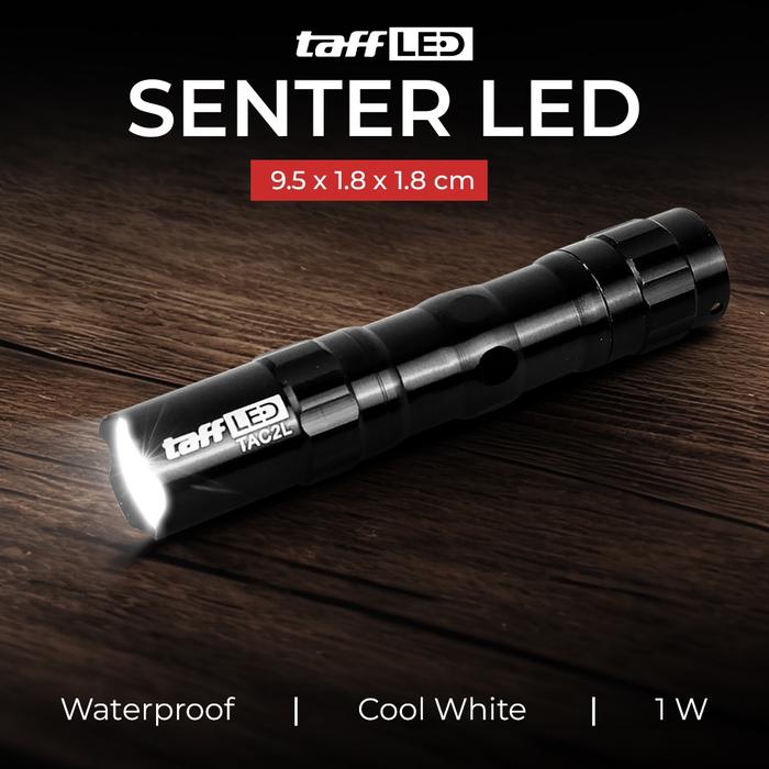 Senter Mini Senter LED Senter Mini LED Senter Mini Terang Police Senter LED Flashlight Waterproof 1W
