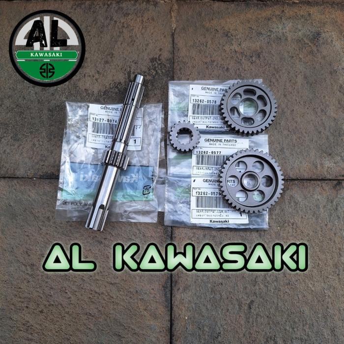 gear gir gigi rasio 1 2 set as rasio klx 140 klx140 pnp klx dtracker dtraker dt 150