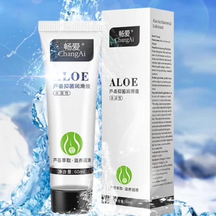 Serayuo Human Lubricant Aloe Anti Bacterial Aman Untuk Condom Berbahan Dasar Air Isi 60 Ml