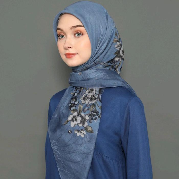 AZRA Series Miss Color Voile Scarf Ultrafine Polyfon - Hijab Size 120 x 120 cm
