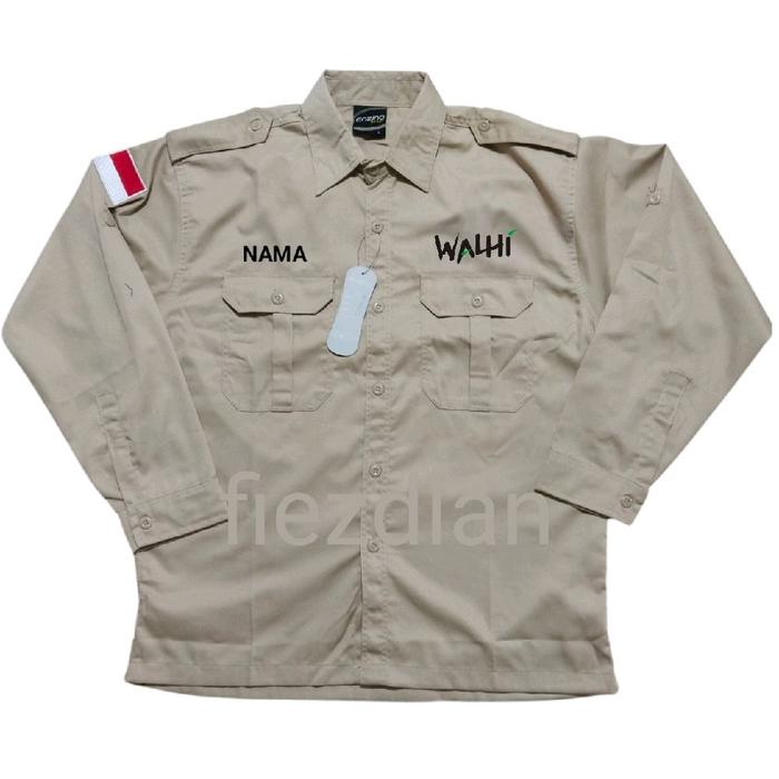 kemeja walhi baju kemeja wahana lingkungan hidupindonesia