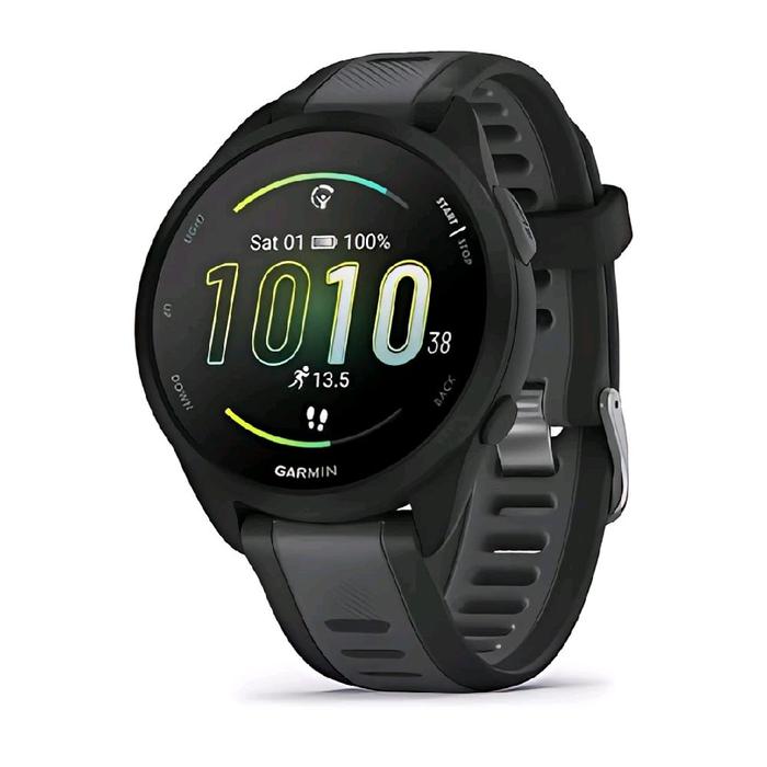 Jam tangan Pria Garmin Forerunner 165 Black non music garmin fr165