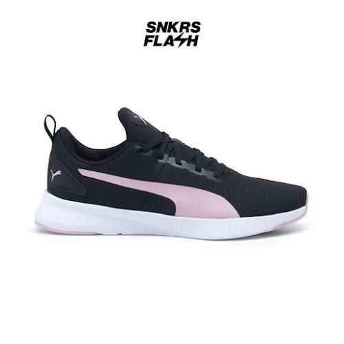 sale Sepatu Lari Pria PUMA FLYER RUNNER MESH BLACK - 19534322