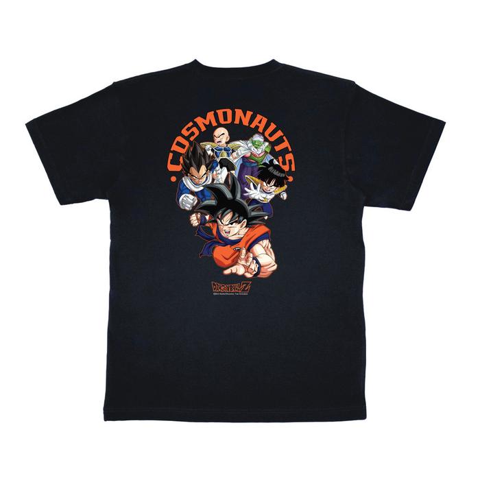 Cosmonauts Dragon Ball Z Part II - Group Saiyan Black Tee