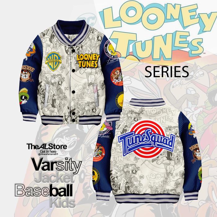 jaket anak varsity /Looney Tunes series /Squad Looney/Limited