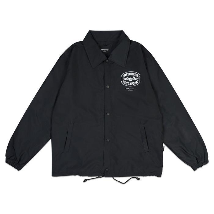 COACH JACKET / JACKET WINDBREAKER / JACKET PARASUT HEYCAPS "CUSTOM RIDE"