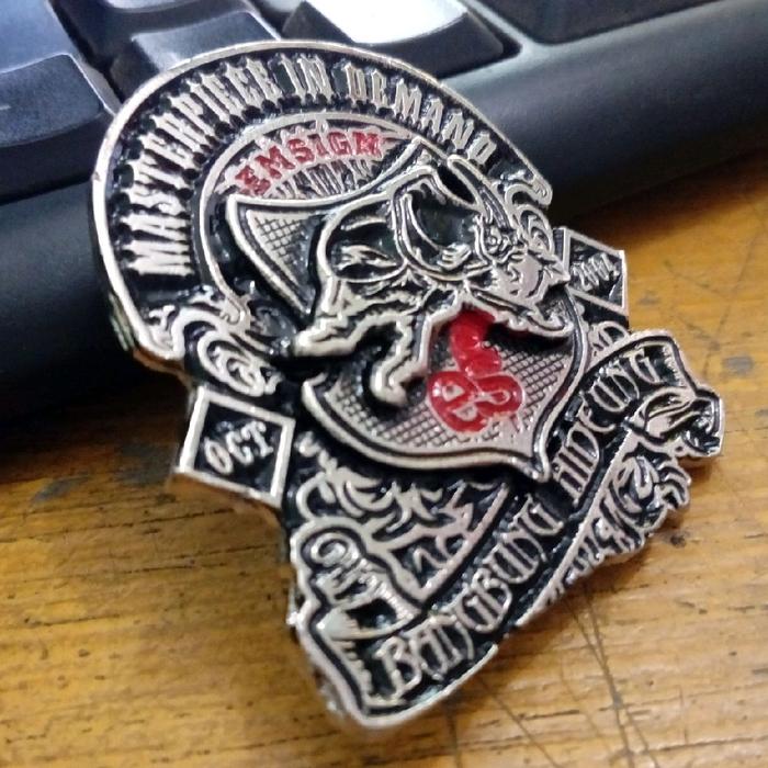 pin cor custom krum silver