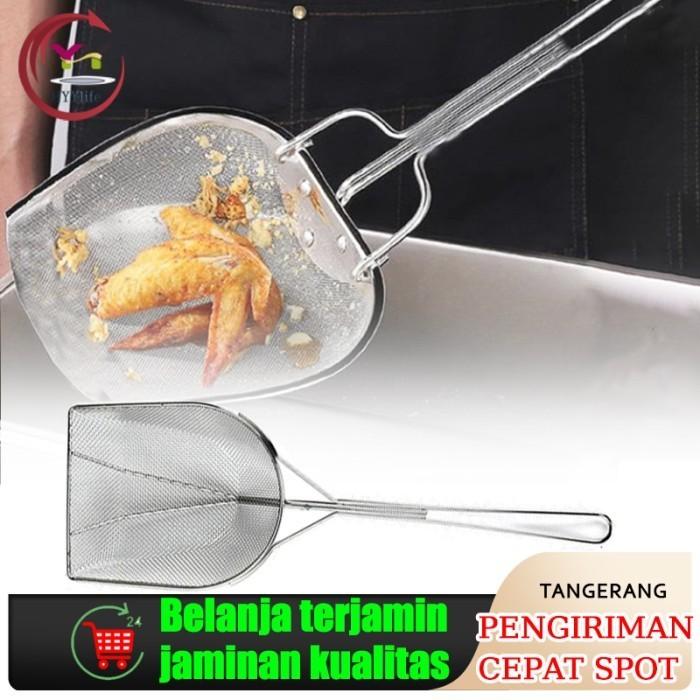 Strainer Shovel Masak Minyak Saring Saringan/Saringan Minyak Kentang Goreng