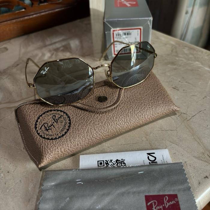 Kacamata klasik ray-ban Rb 1972 octagon 001/w3 sz 54 untuk siang malam