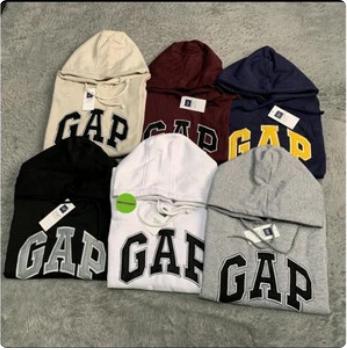 Sweater Hoodie GAP Cream FullBordir Fulltag