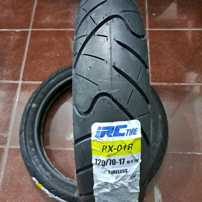 ban irc tire rx-01r 120/70-17 m/c 58p tubeless