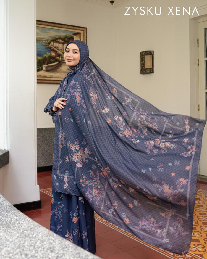 Zysku Xena | Ruyi Scarf - 3 Warna | Kerudung Sarimbit Motif Segi Empat
