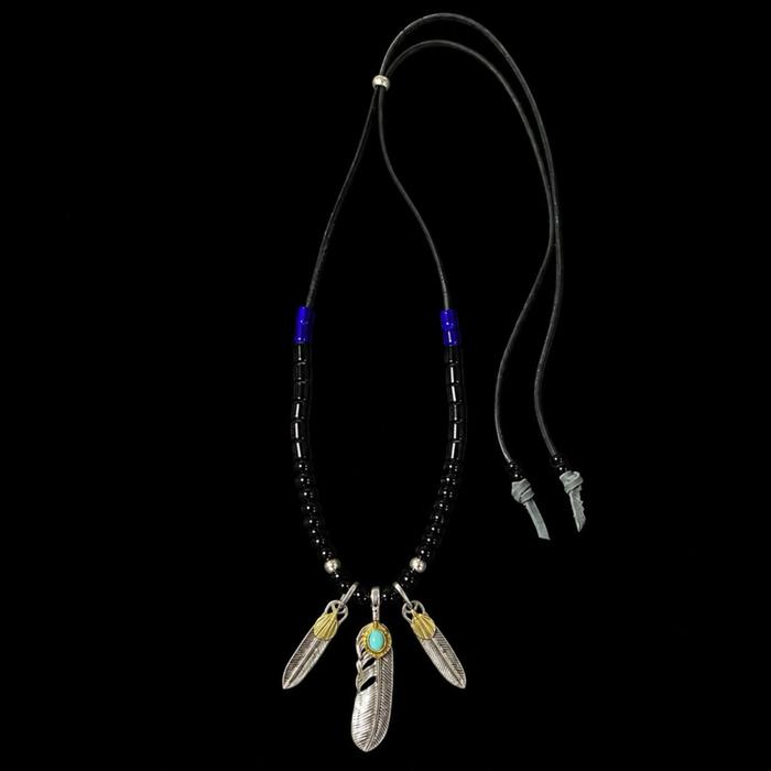 Mamoru - Kalung Goros Pendant Feather