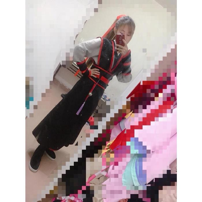 Kostum Cosplay Wei Wuxian Young Grandmaster Of DEVIL Cultivation Wei