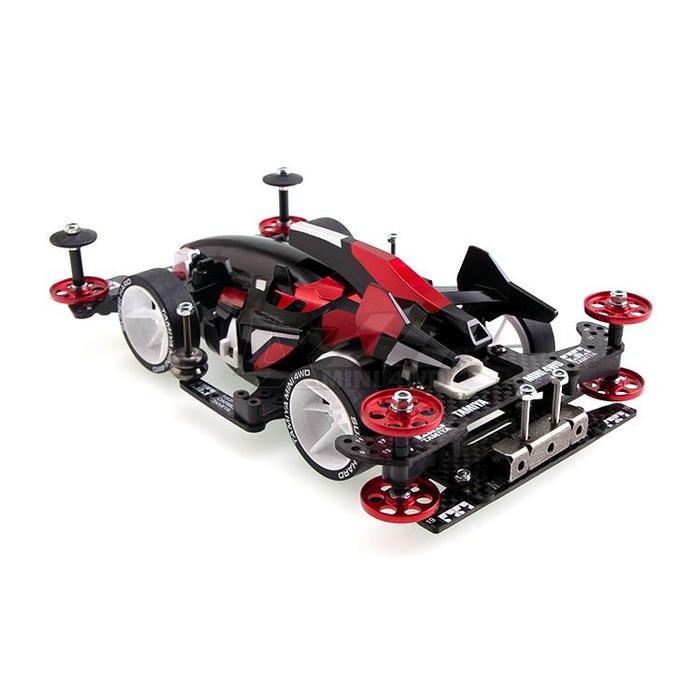 1 Set 1/32 Rakitan TAMIYA Mini 4WD Model Mobil 18641 Tembak PROUD
