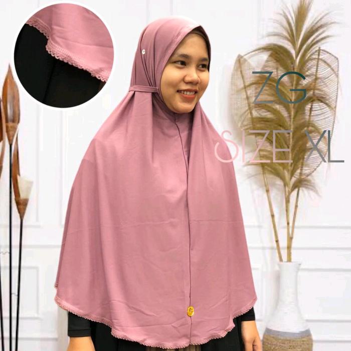 BERGO SIRIA/NO PET JUMBO BORDIR PICOT PLAT LOGO "NY hijab"