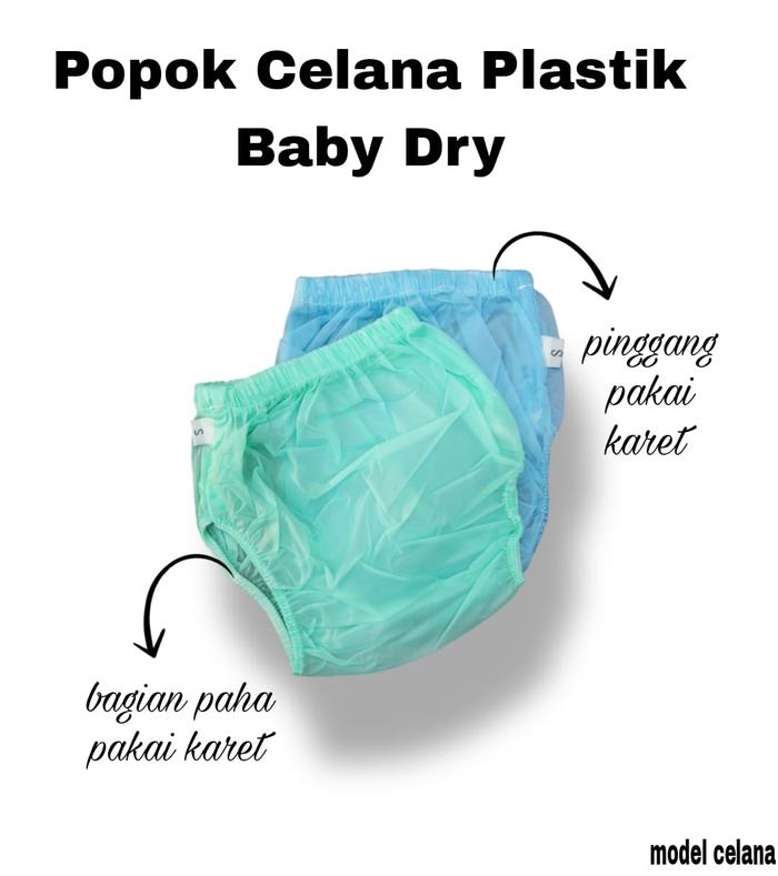 POPOK PLASTIK CELANA PRAKTIS / CELANA BAYI PLASTIK CUCI ULANG / CELANA - DIAPERS