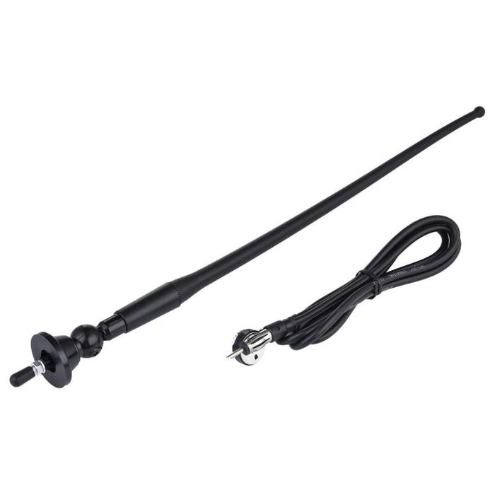 AM/FM Aerial Black FM Aerial DC12-24V Radio Antenna Low Noise Antenna