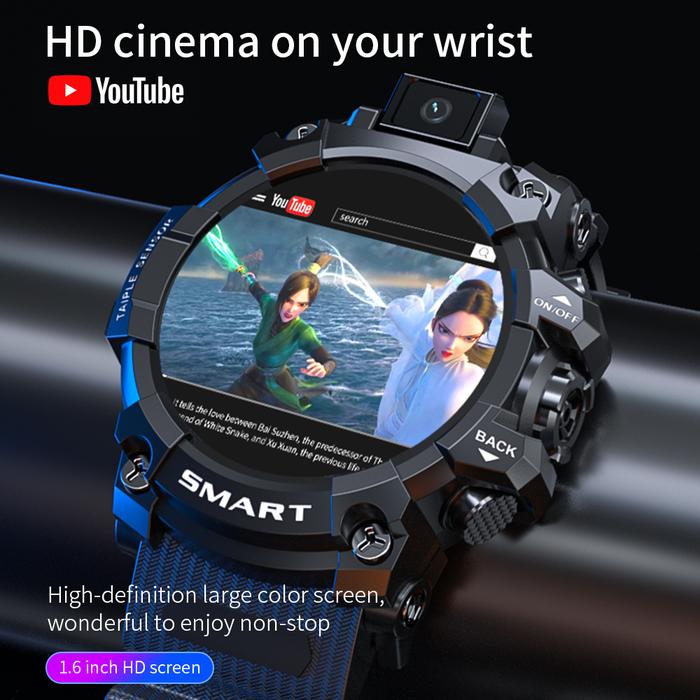 HOT SALE Latest 4G Smart Watch 4GB+64GB HD Camera Bluetooth 5