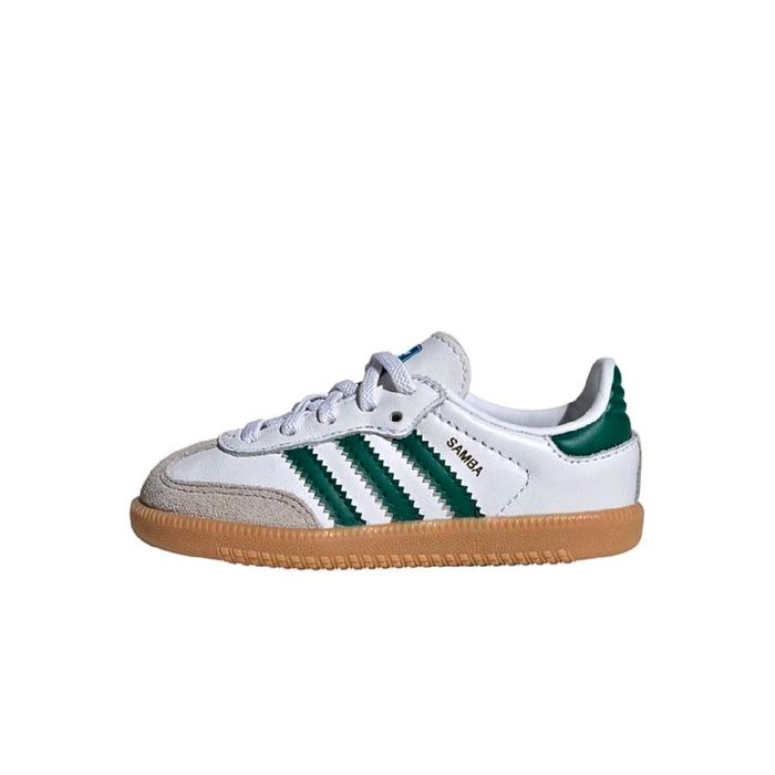 Sepatu Toddler / Kids Adidas Samba Og White Green Gum IE1337 BNIB 100% Real Picture