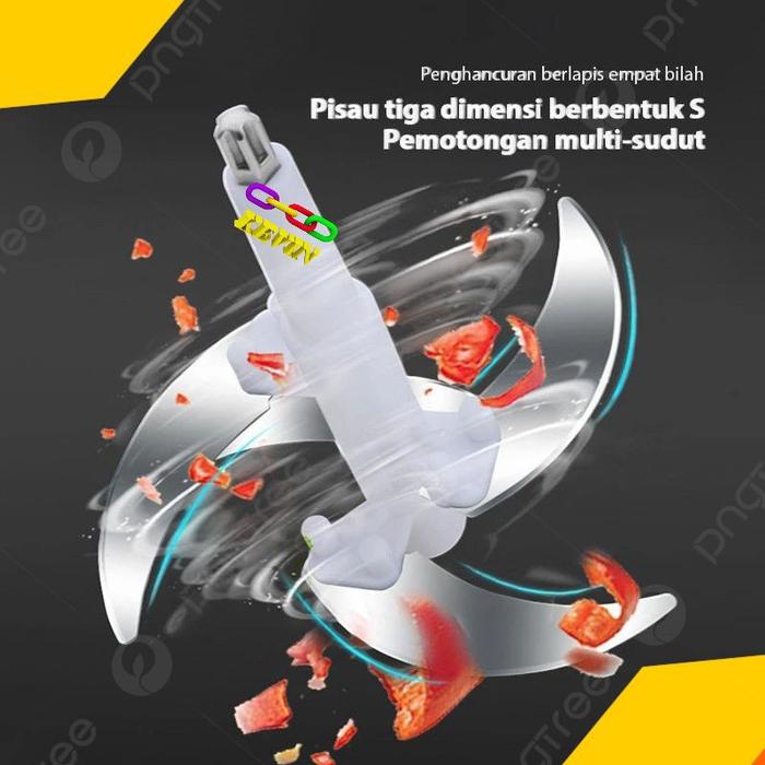 Pisau Chopper  Daging 2 Liter Stainless Stell Pisau Chopper Daging Meat Grinder