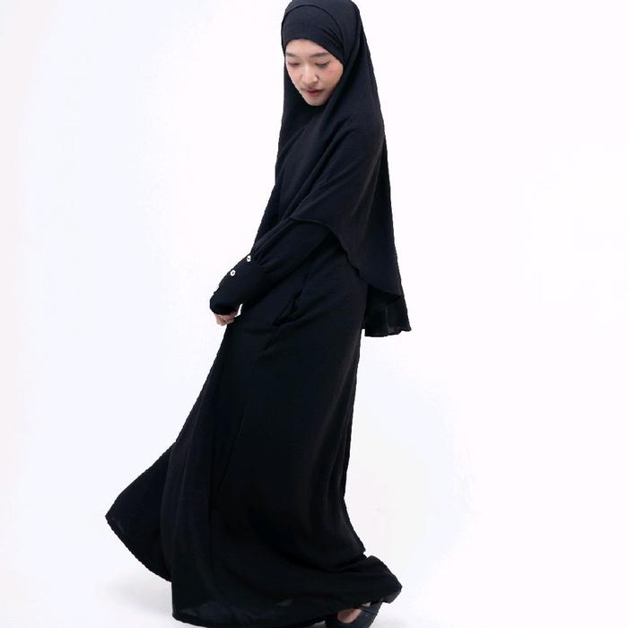 Abaya Muslim Set Khimar + Niqab/Abaya Set/Gamis Muslim/Gamis Muslim Set