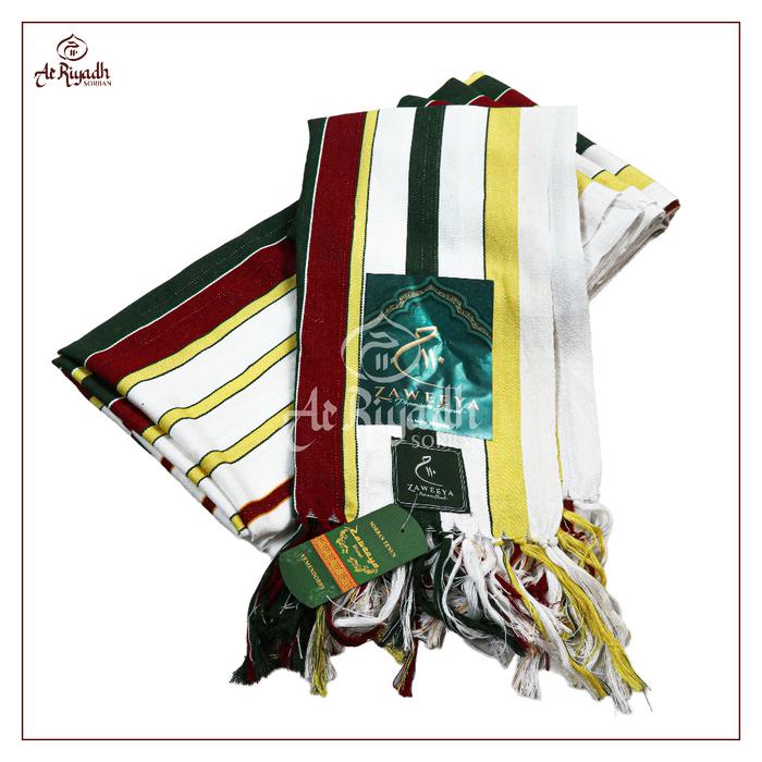 Sorban ZAWEEYA Motif Yaman Dobby Premium
