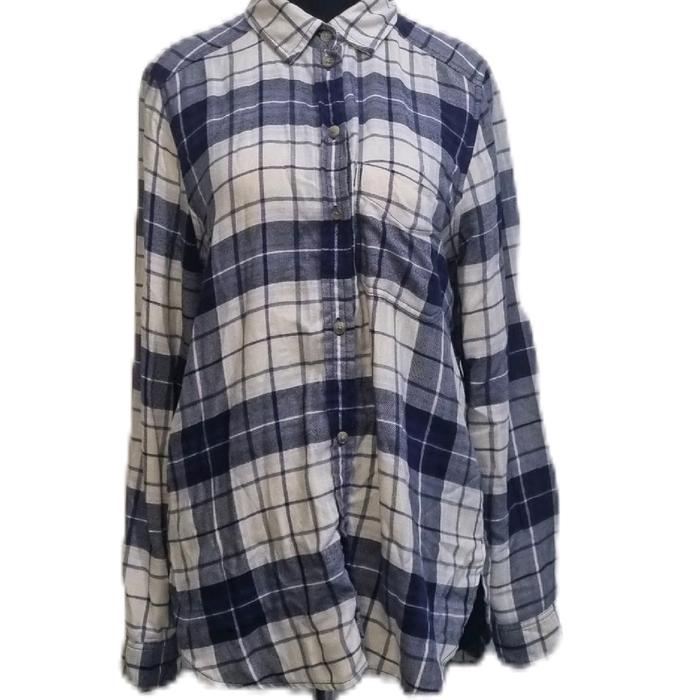 American Eagle Boyfriend Fit Kemeja Flanel