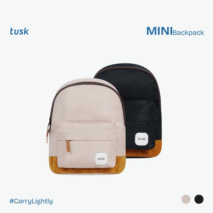 Tusk Tas Ransel Mini Backpack Tas Pria Wanita Gendong Traveling