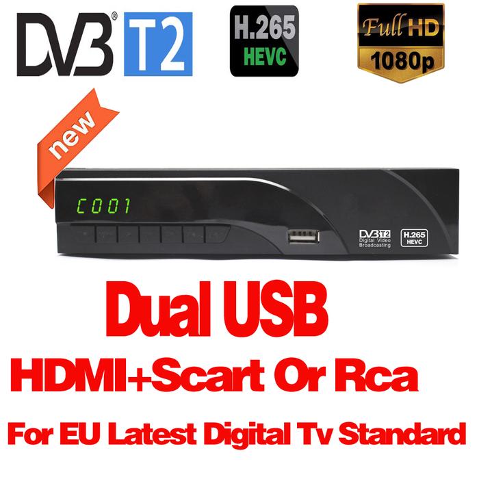 DVB-T2 Digital Receiver Supports H.265/HEVC DVB-T H265 Hevc Dvb t2
