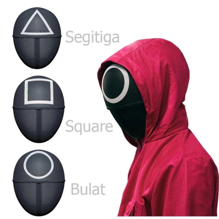 Topeng Squid Game Untuk Dewasa Dan Anak Anak Murah Squid Game Topeng Mask EN25