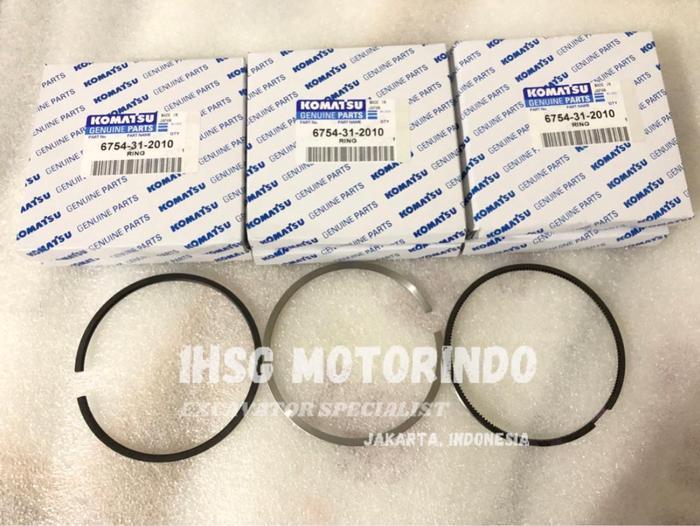 6754-31-2010 Ring Seher Ring Piston PC200-8 PC200 8 Komatsu 6D107 6BT T1