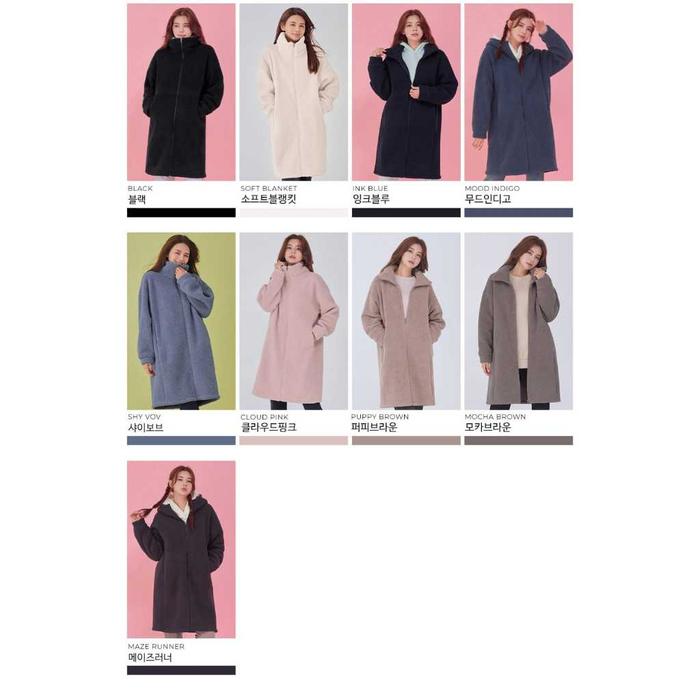 TerLaris Jacket Coat STL Fluffy Metro NY Overfit Fleece Long Coat