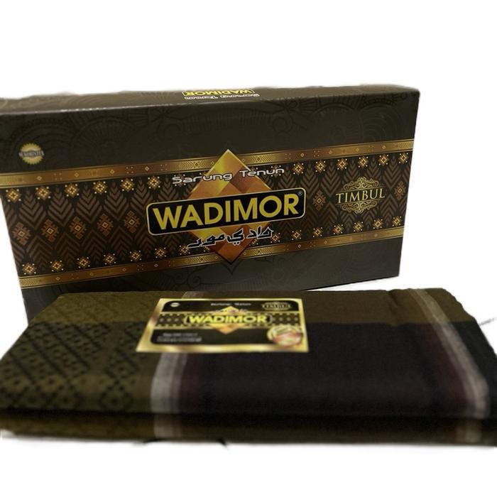 [Terbaru] Sarung Wadimor Timbul Sarung Tenun Premium dengan Motif Elegan Mewah Kain Dewasa Pria Musl