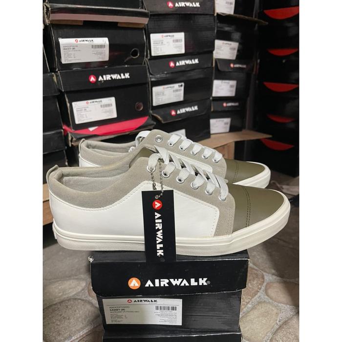 Original Airwalk Sammy (M) White Grey Mens Size 39(1)-44(1)