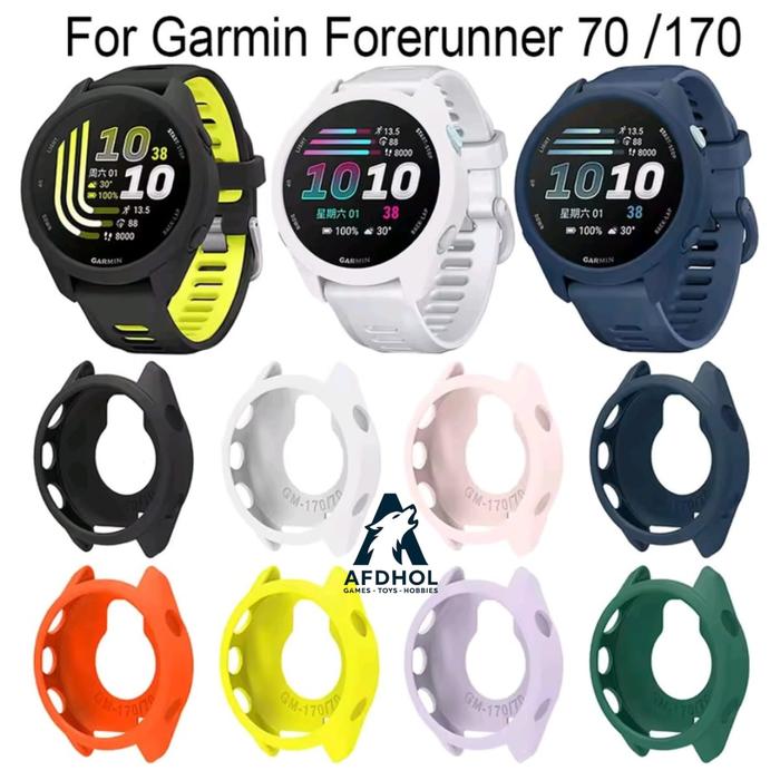 SOFT CASE FOR GARMIN FORERUNNER 70 / 170  / 170 MUSIC ANTI GORES BUMPER CASING COVER BODY SHELL SCRE